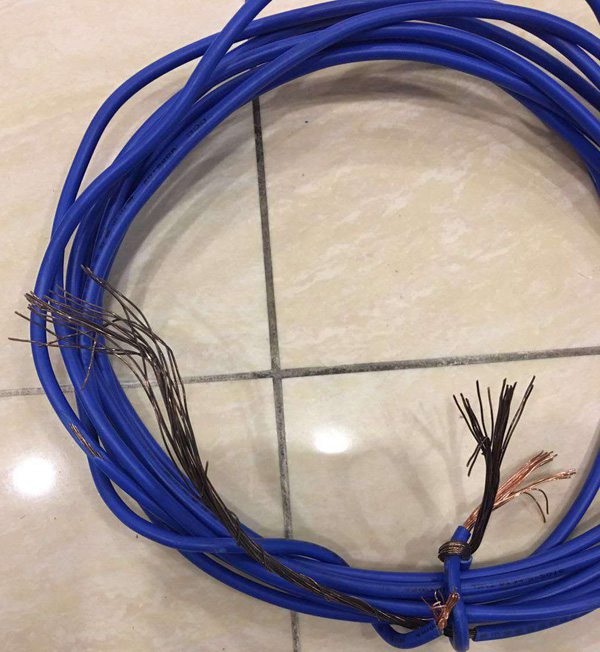 珠江電纜電線電纜發(fā)黑圖片